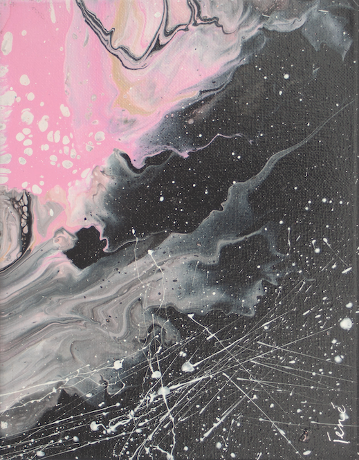 Painting Pink Nebula 10