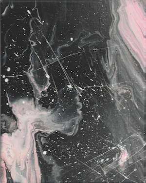 Painting Pink Nebula 13