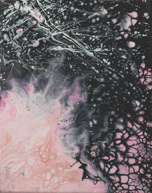 Painting Pink Nebula 8